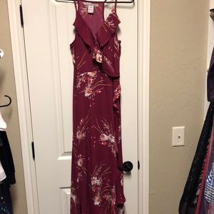 Crimson maxi